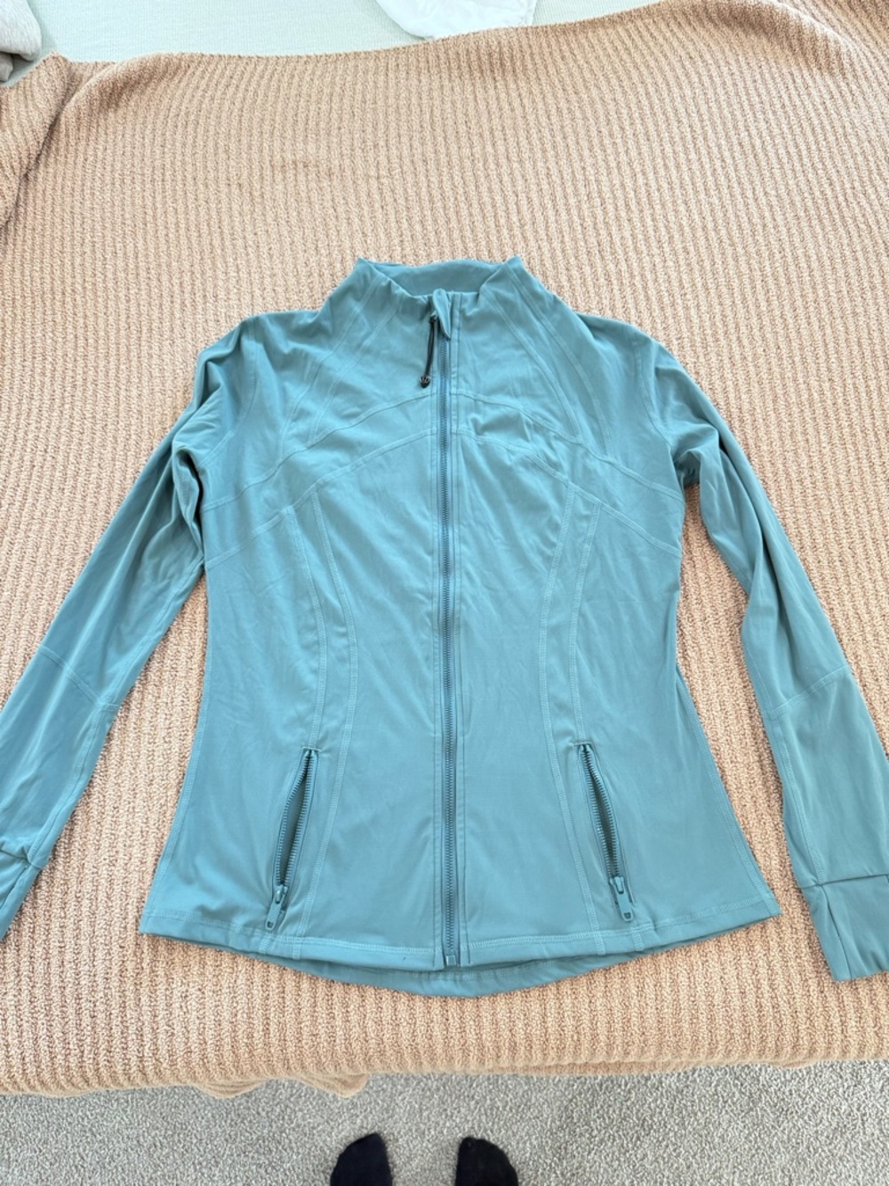lululemon athletica Dusty Teal Full-Zip Utility Jacket